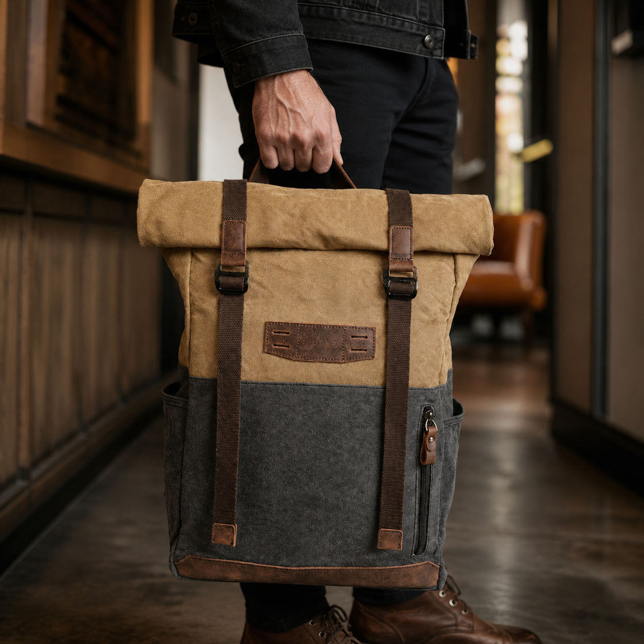 Novare Vintage Backpack