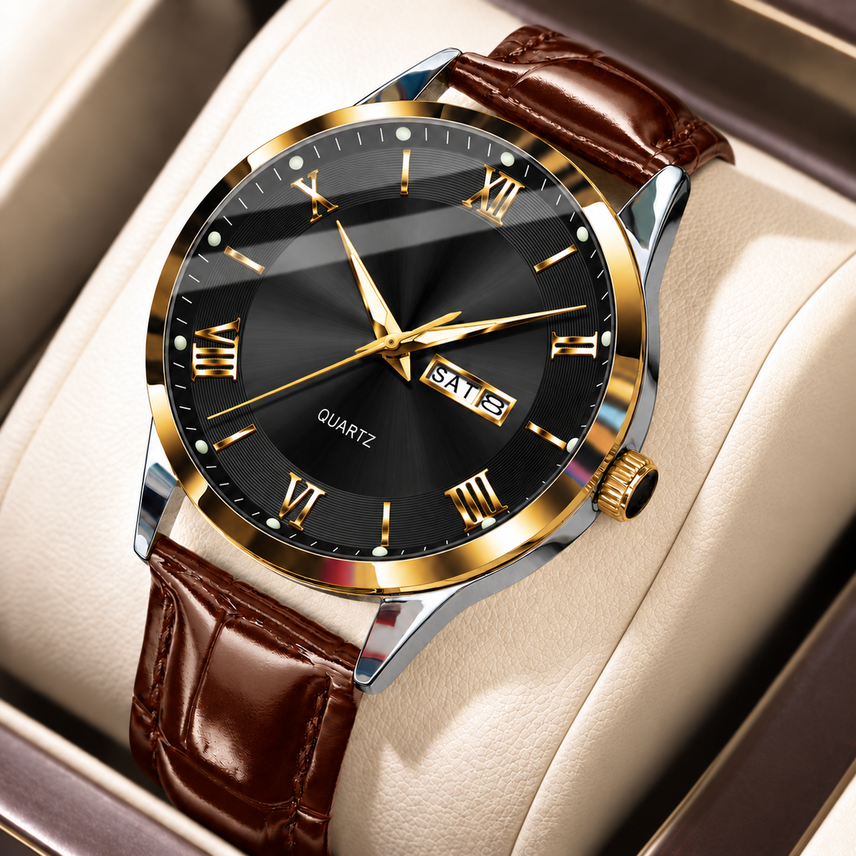 Barbieri Leather Watch