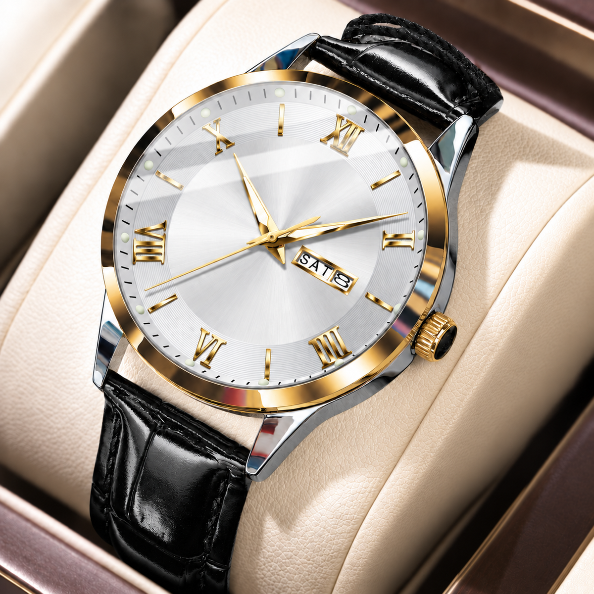 Barbieri Leather Watch