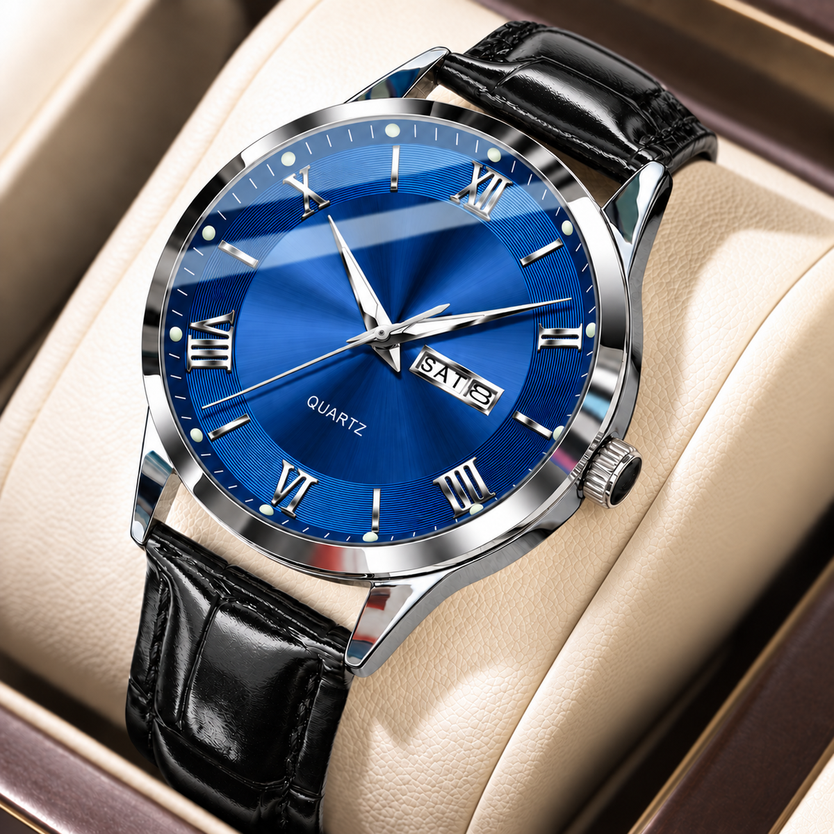 Barbieri Leather Watch
