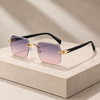 Danesi Rimless Sunglasses