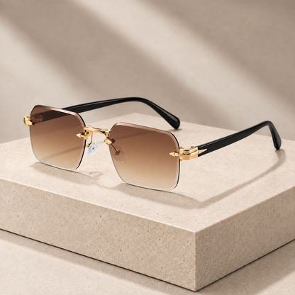 Danesi Rimless Sunglasses