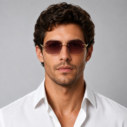 Bracchi Rimless Sunglasses
