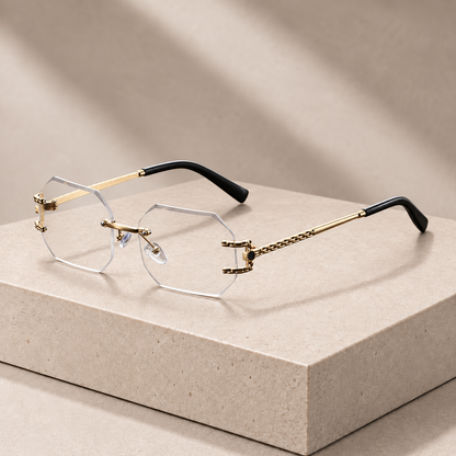 Bracchi Rimless Sunglasses