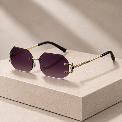 Bracchi Rimless Sunglasses