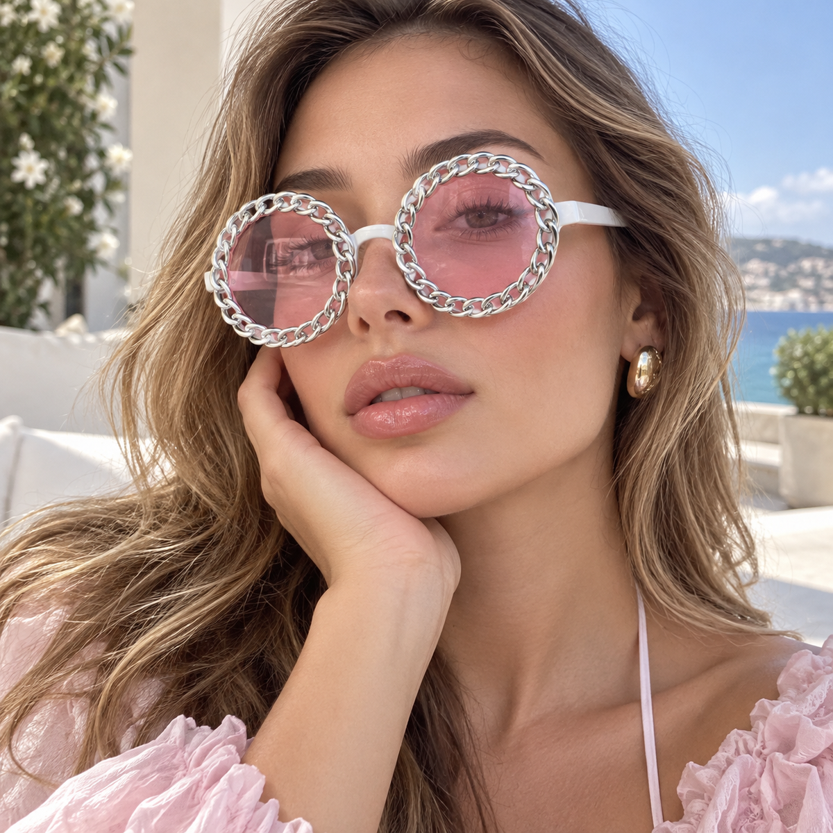 Cattaneo Round Sunglasses