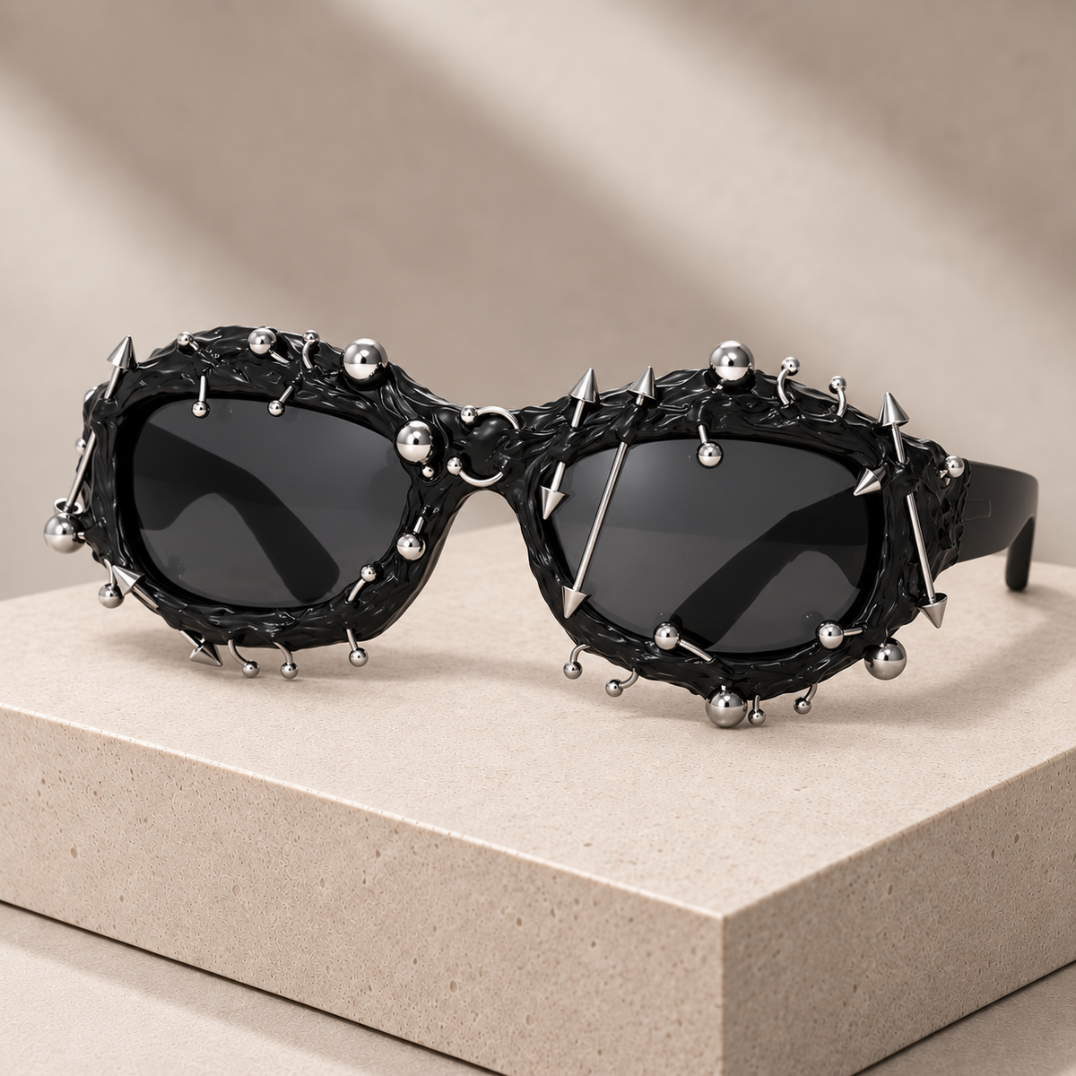 Salvetti Studded Sunglasses