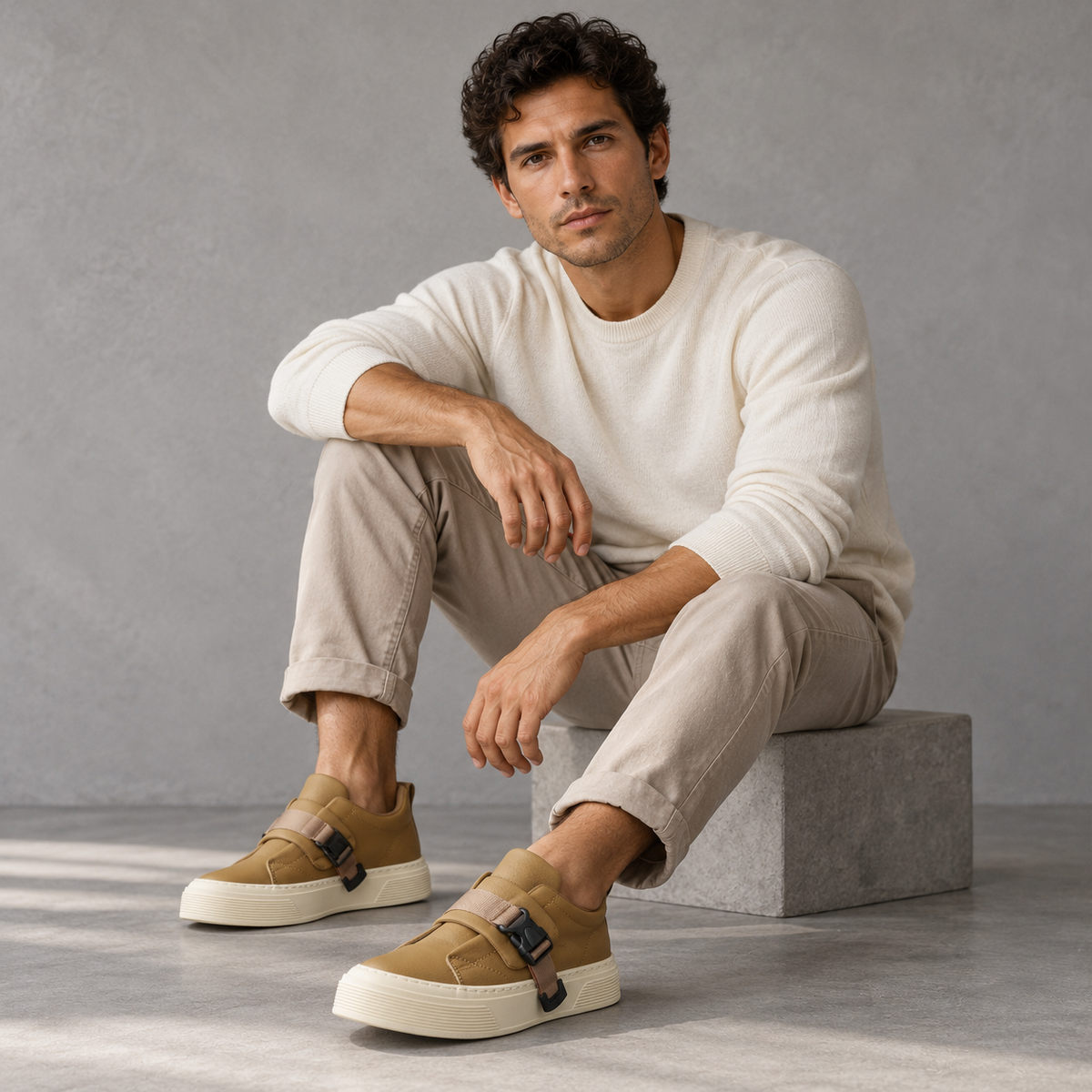 Orvieto Buckle Sneakers
