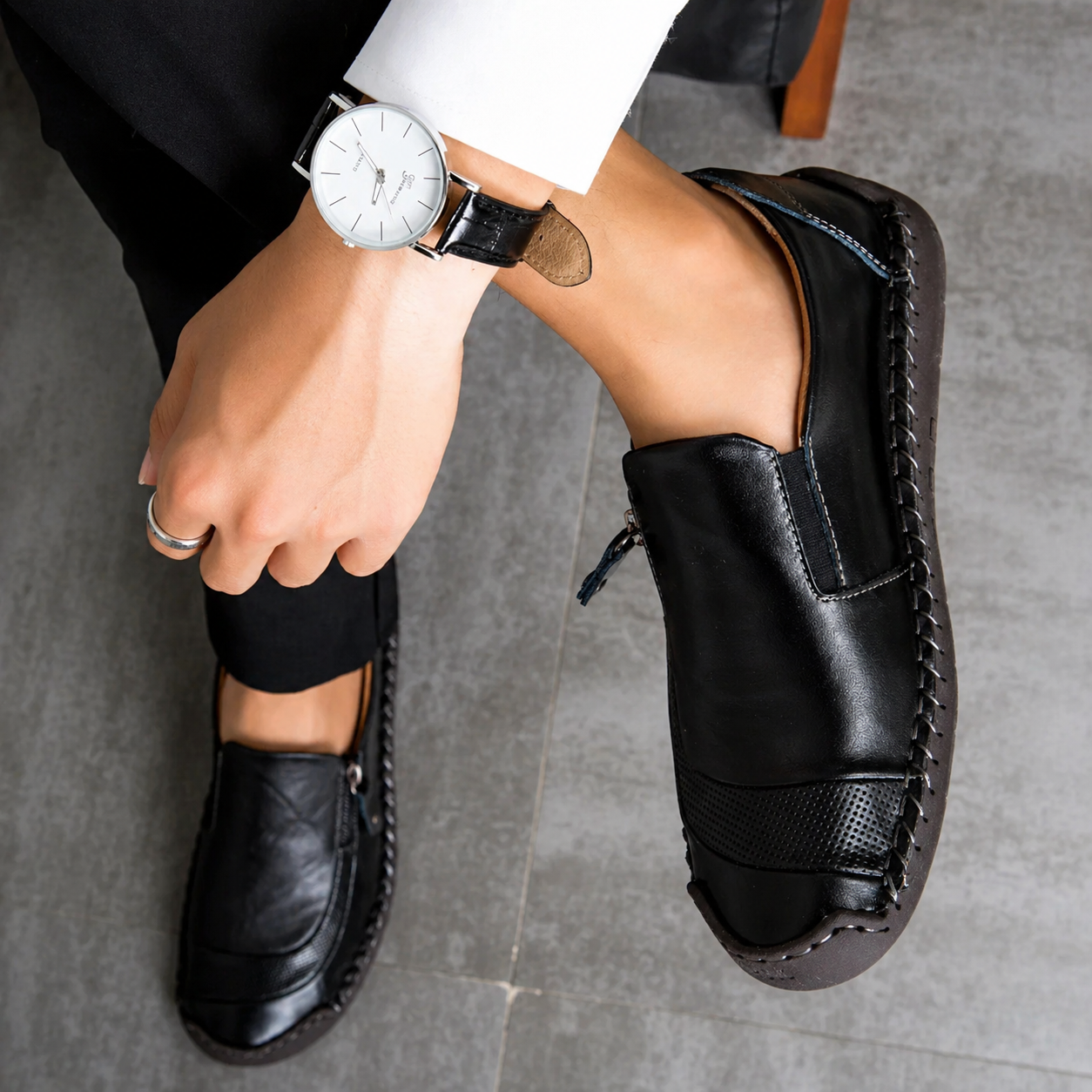 Sorrano Leather Loafers