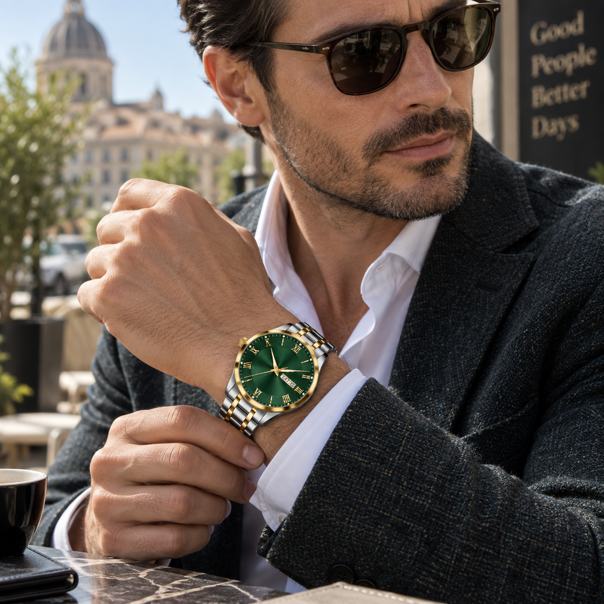Amerigo Steel Watch