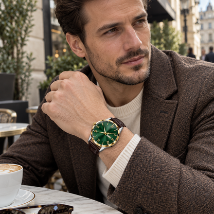 Barbieri Leather Watch