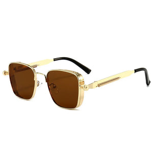 Brown with Gold frame