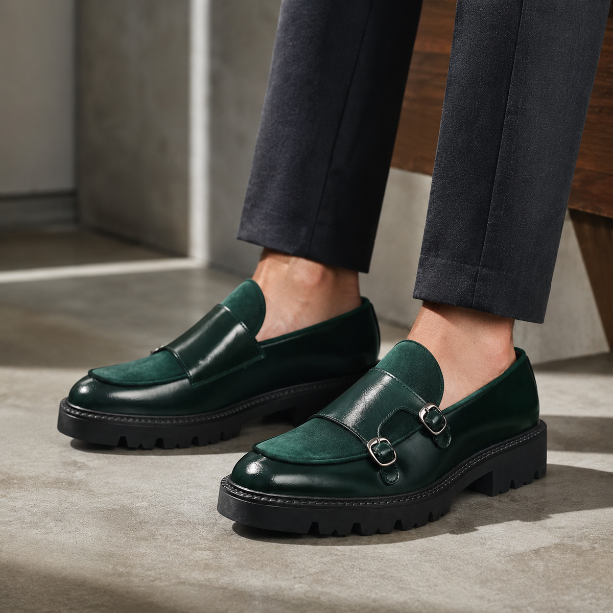 The Kingsley Double Monk Loafer