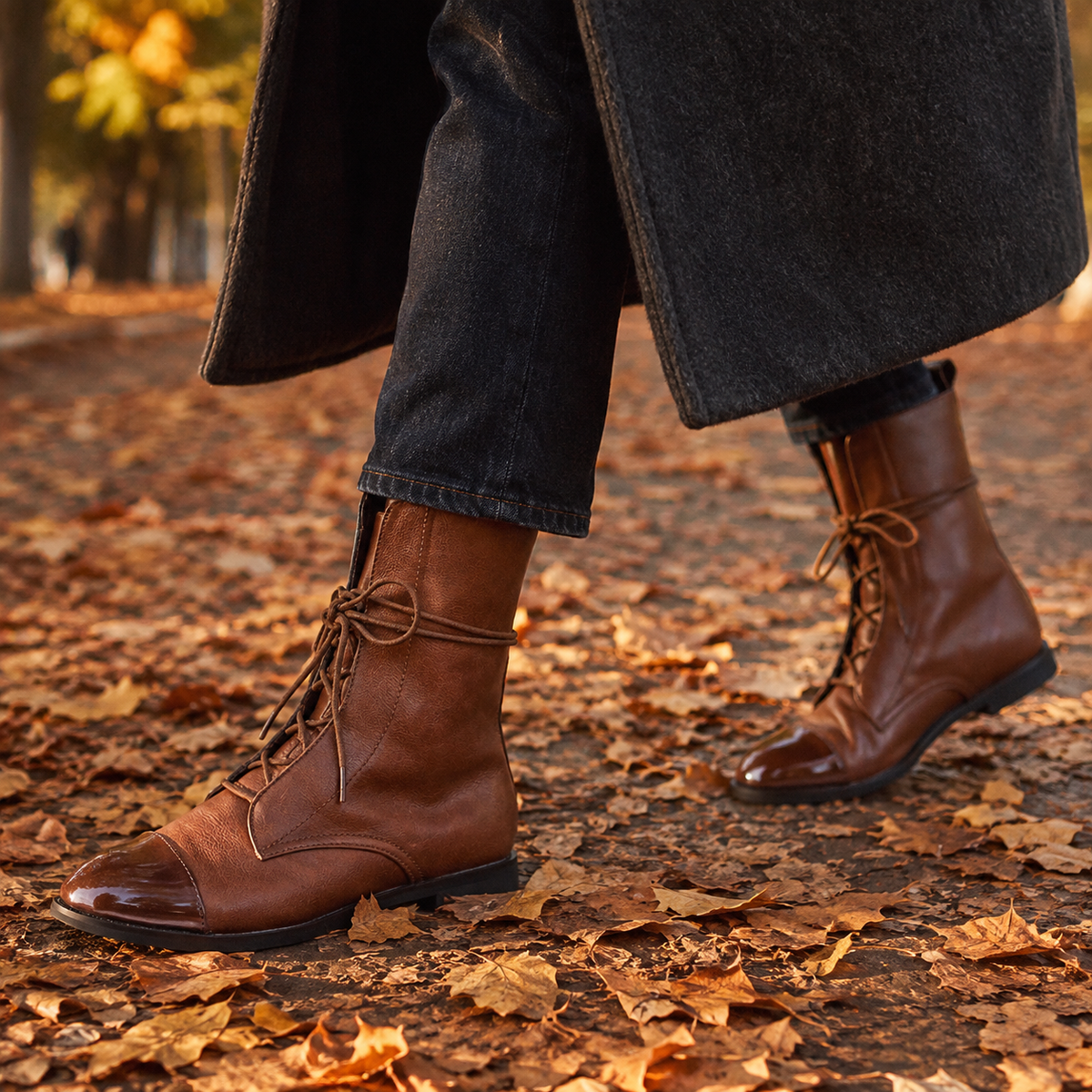 Camden Cap-Toe Ankle Boot